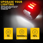 2X LED License Plate Light for Nissan Titan Xterra Armada Frontier (2007–2019)