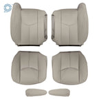 Set of 2 Tan Seat Covers for Chevrolet Tahoe GMC Yukon (2003–2006)