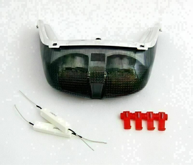 Smoke LED Taillight + Turn Signals for Yamaha YZF R6 (1998–2000) T9