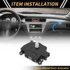 HVAC Air Door Actuator for Infiniti QX56 (2004–2010) No. 604970/27743ZP00A