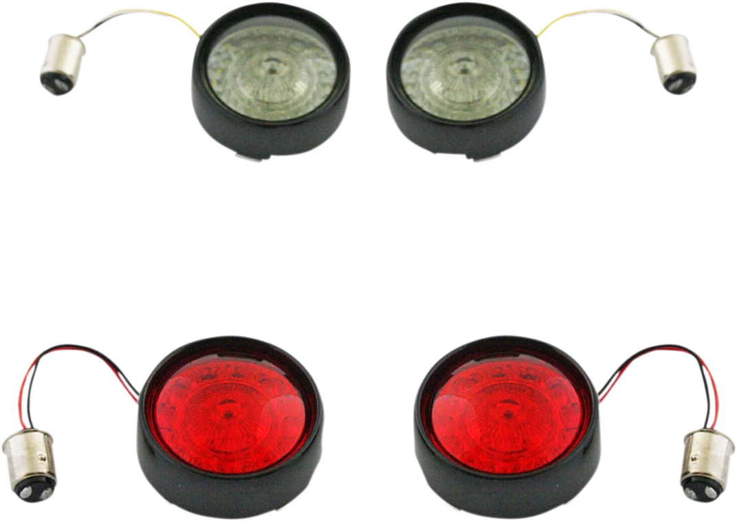 Full Bullet Turn Signal Conversion Kit for Custom Dynamics (PB-BCM2-BB-B)