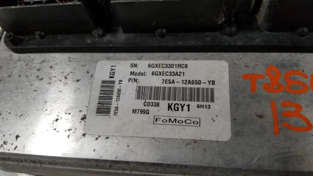 ECU Engine Computer Module for Ford Fusion Milan (2007) 7E5A-12A650-YB