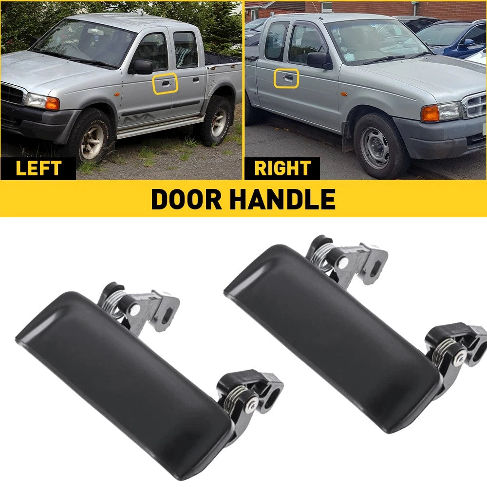 Set of 2 ABS Door Handles for Ford Ranger (1998–2011)