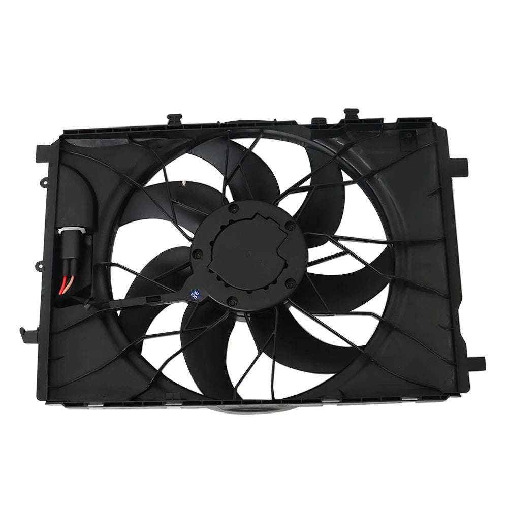 Radiator Cooling Fan Assembly for Mercedes W204 C250 C350 W212 E350 GLK350 (2008–2017)