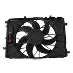 Radiator Cooling Fan Assembly for Mercedes W204 C250 C350 W212 E350 GLK350 (2008–2017)