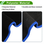Dashboard Cover for Toyota Camry XV70 (2018–2023) Black Blue Polyester