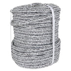 Braided Rope 5/8" x 200' for Heavy-Duty Use (Black & White)