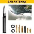 Bullet Antenna Silver for Dodge Ram, Ford F150, F250, Chevy Silverado