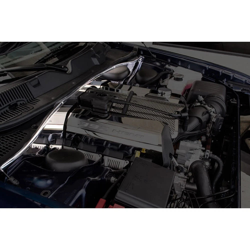 Polished Stainless Steel Firewall for 2011-2019 Dodge Challenger SRT8