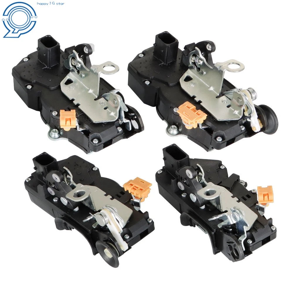 Set of 4 Power Door Lock Latch Actuators for Chevy GMC Cadillac (2007–2009)