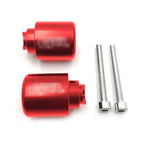 Red Bar Ends CBR Logo for Honda CBR 929 RR (2000–2001) / CBR 600RR (2003–2013)