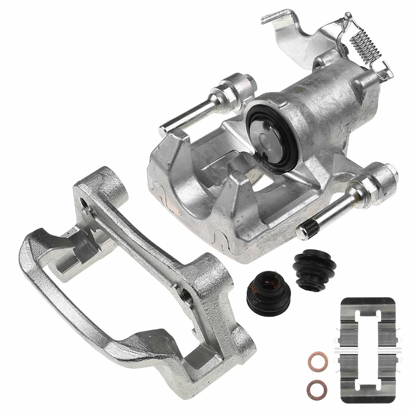 Rear Driver Disc Brake Caliper for Kia Soul (2014-2018) w/ Piston & Bracket