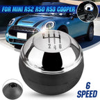6 Speed Gear Shift Knob Ball Stick for Mini Cooper S R52 R53 (2001–2008)