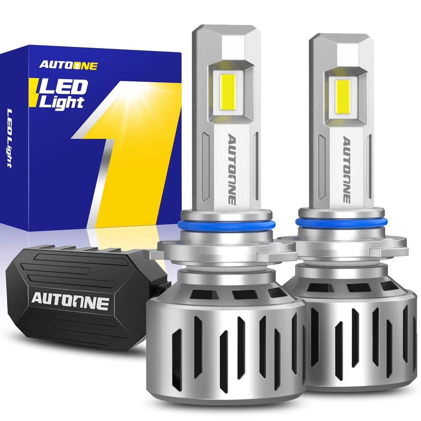 2X 9005 HB3 LED Headlight Kit for AUXITO (High Low Beam, 40000LM)