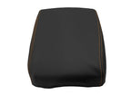 Console Lid Pull Over Cover Leather for Infiniti FX35 (2009–2012) Orange Stitch