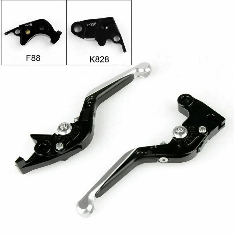 Adjustable Folding Brake Clutch Levers for Kawasaki ZX10R ZX6R ZX750R (2006–2023)