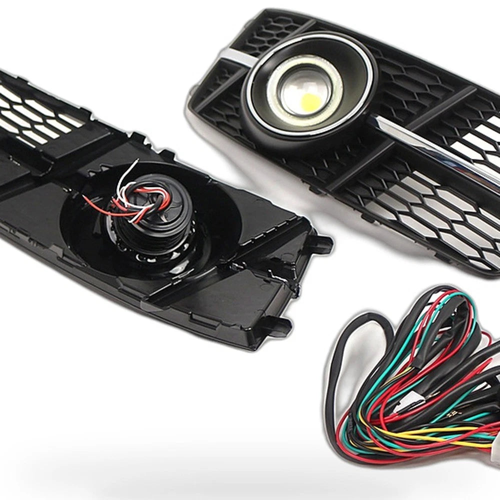Front Bumper Lower Grille Fog Light for Audi A6L C7 (2012–2018)