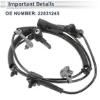 ABS Wheel Speed Sensor No. 22831245 for Chevrolet Malibu (2013–2015)