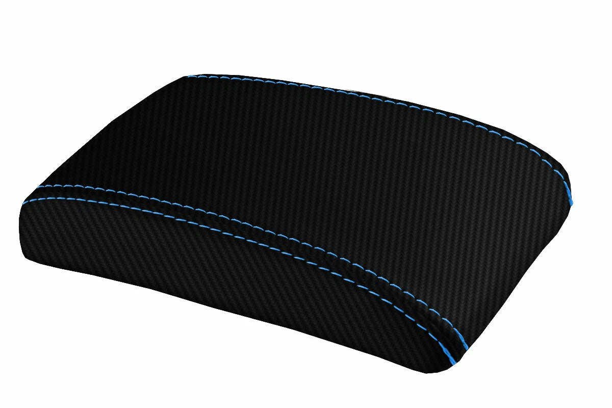 Carbon Fiber Console Lid Armrest Cover for Subaru Impreza (2000–2007)