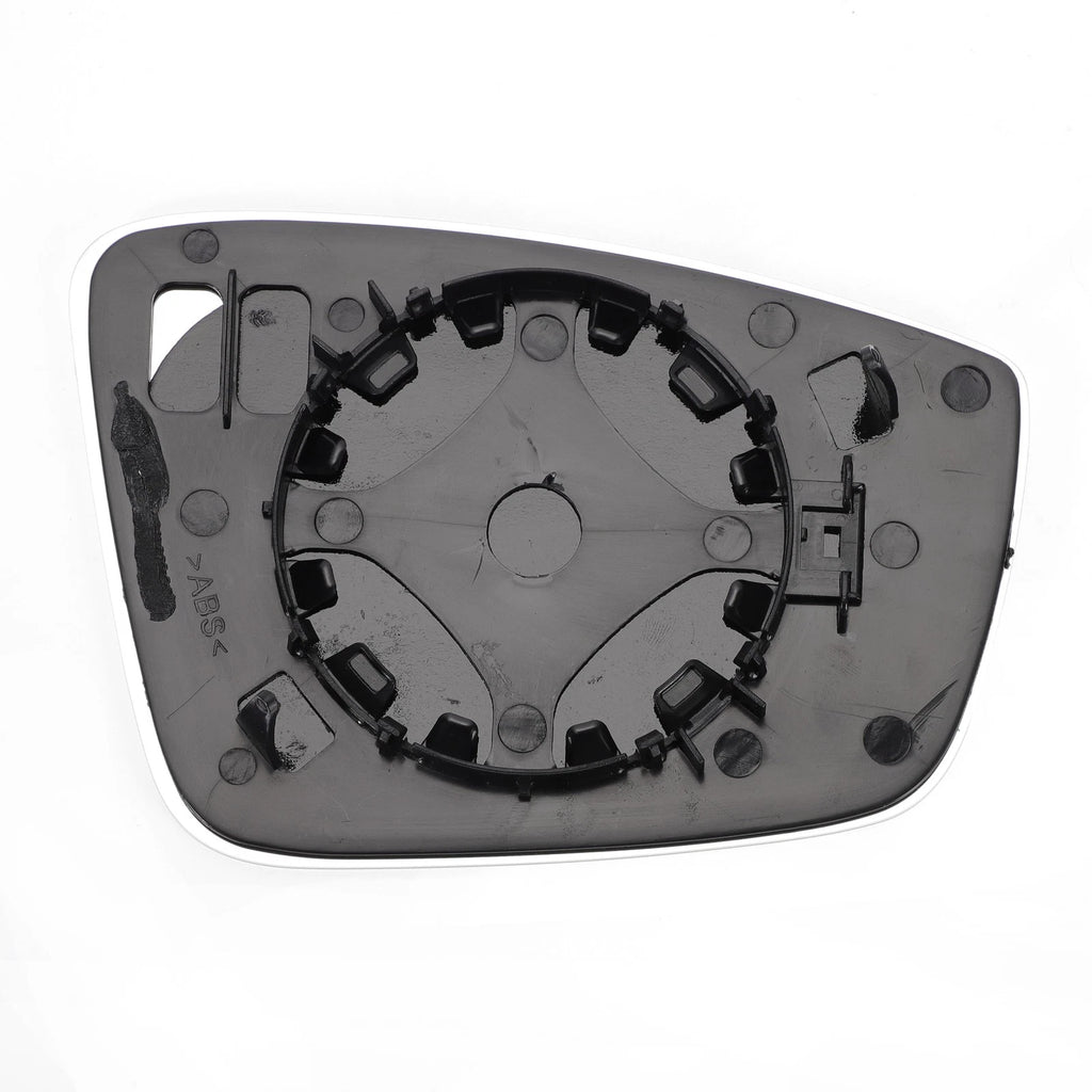 Left White Mirror Glass for Seat MII, Skoda, Volkswagen (Non-heated)