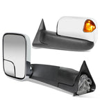Pair of Chrome Powered Side Towing Mirrors with LED for Dodge RAM (1994–1997)