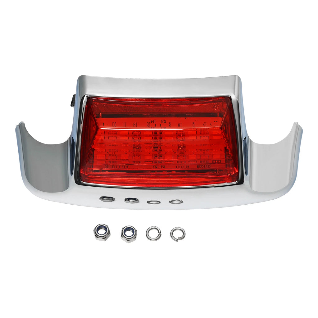 Chrome Shell Rear Fender Tip Light for Harley Electra Glide (2014–2023)