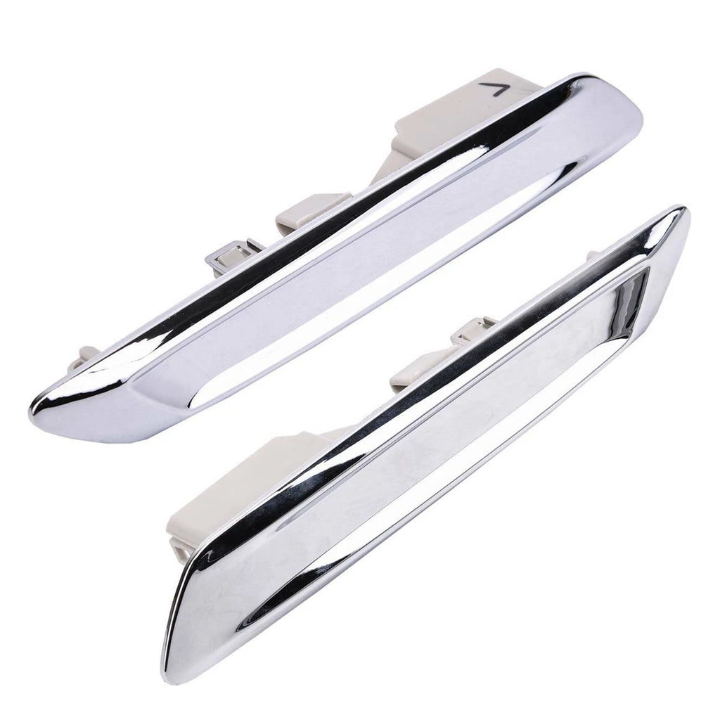 Set of 2 Chrome Fender Trim Molding for BMW F10 F11 (2011–2017)