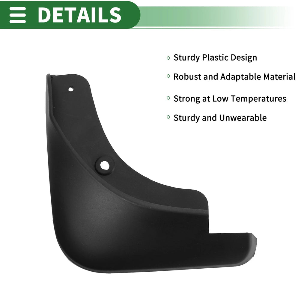 Mud Flaps Splash Guards for Kia KX1 (2019–2022) W/ Mount Accessories