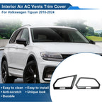 Set of 2 Air Condition Outlet Vent Trim Cover Frame for Volkswagen Tiguan 