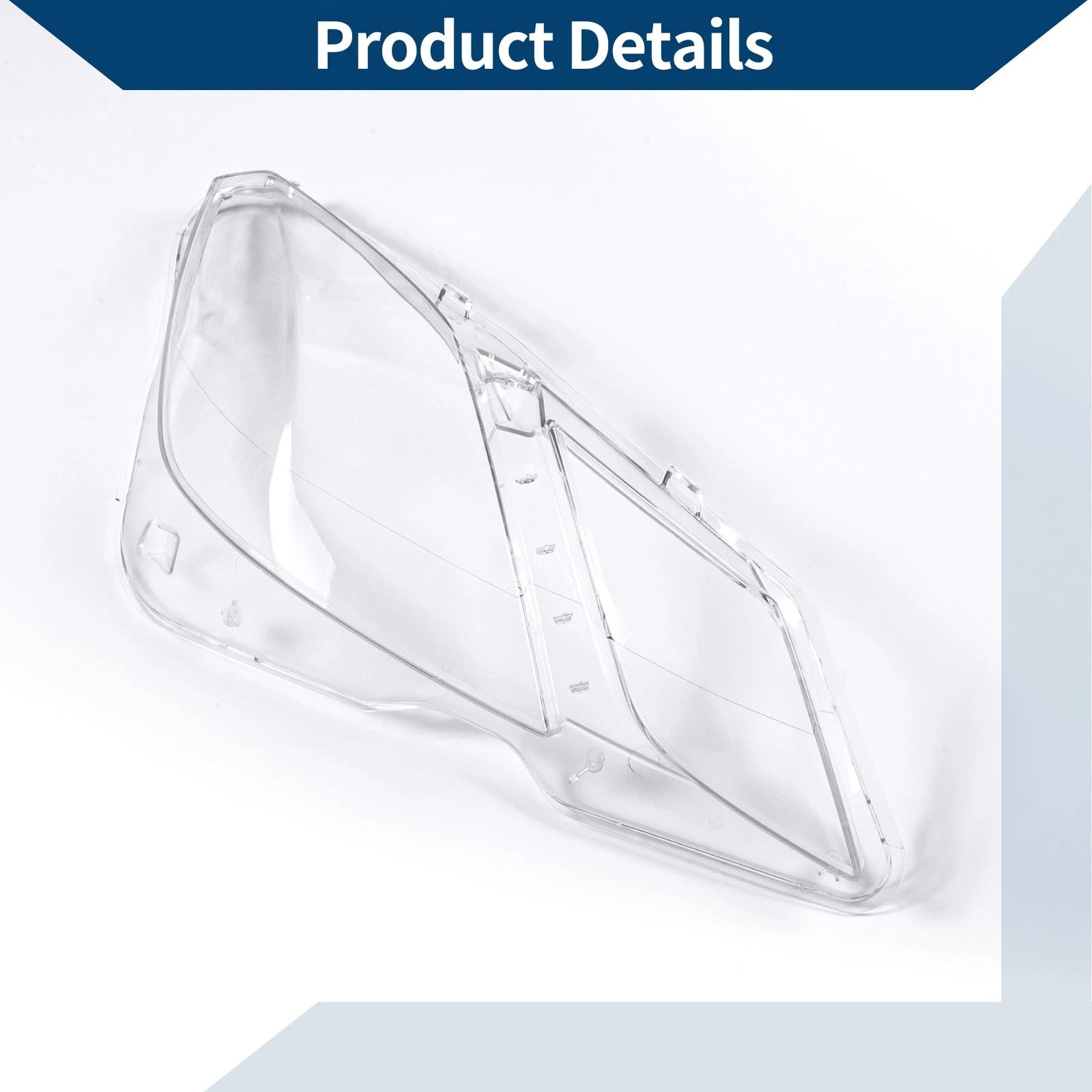 1 Pc Headlight Lens Cover for Mercedes-Benz E350 (2009–2016) No. 2078205461