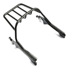 2X Black Luggage Rack Mount for Harley Fat Boy FLFB FLFBS FXBR (2018–2026)