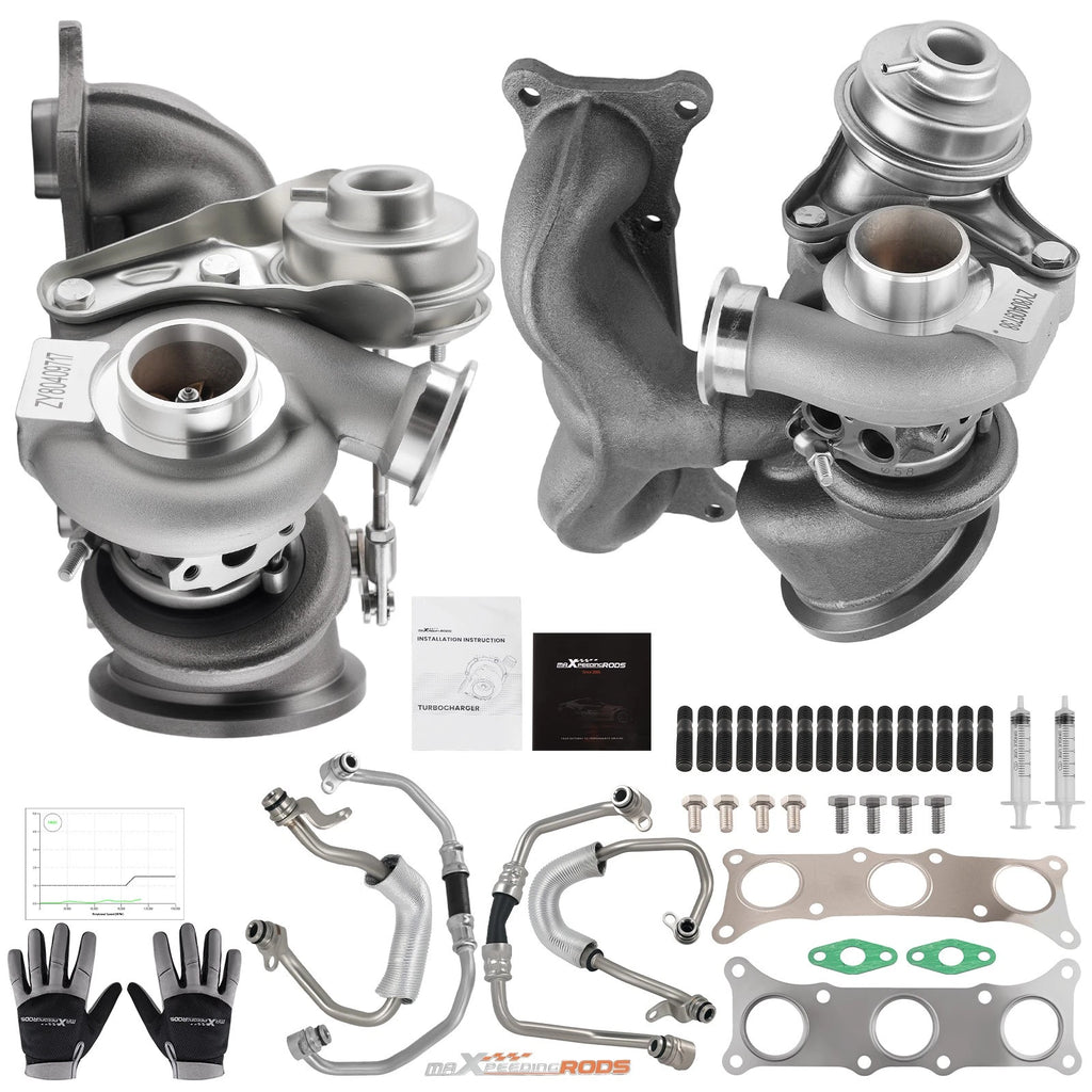 Upgraded Billet Twin Turbo TD03 for BMW 135i 335i 335xi (2007–2013)