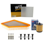 Tune Up Kit with 4 Spark Plugs & Boots for Equinox Terrain (2010–2017)