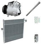 AC Compressor Kit With Condenser Replacement for Mercedes GL350 (2016–2019)