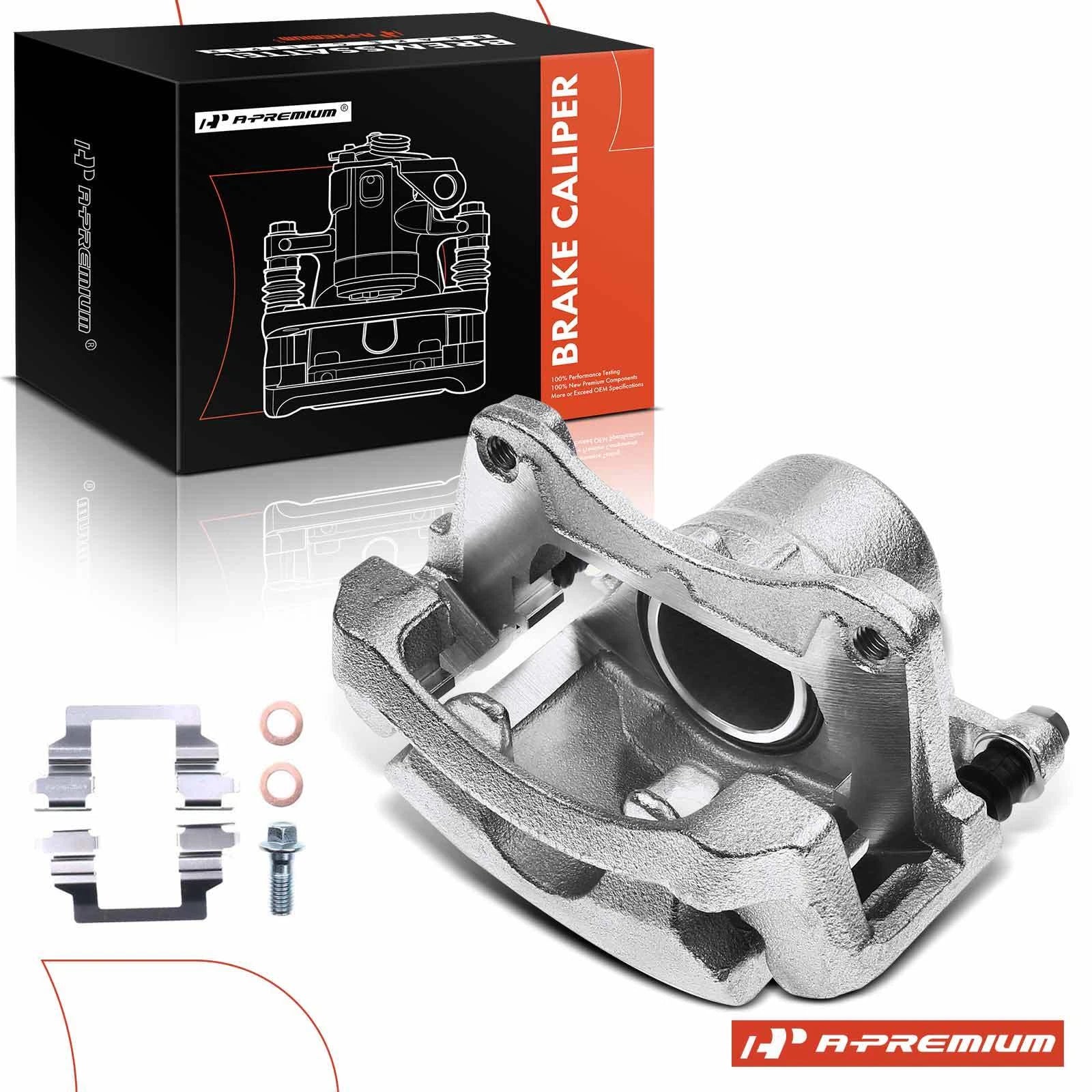 Front Right Brake Caliper with Bracket for Chevrolet Malibu Pontiac (2008–2012)