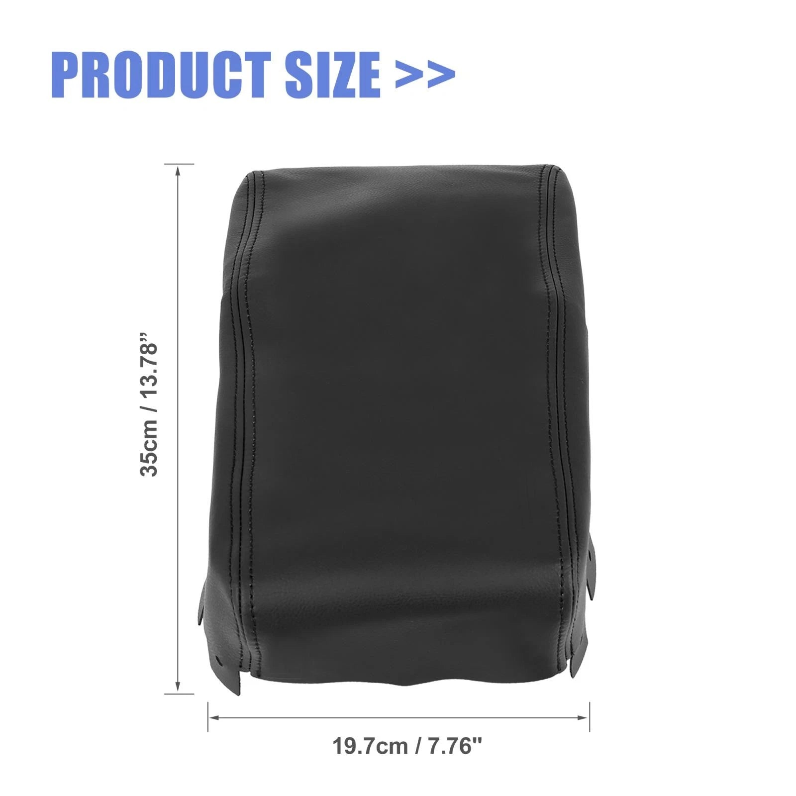 Center Console Lid Armrest Cover for Nissan Altima (2013–2018) Black