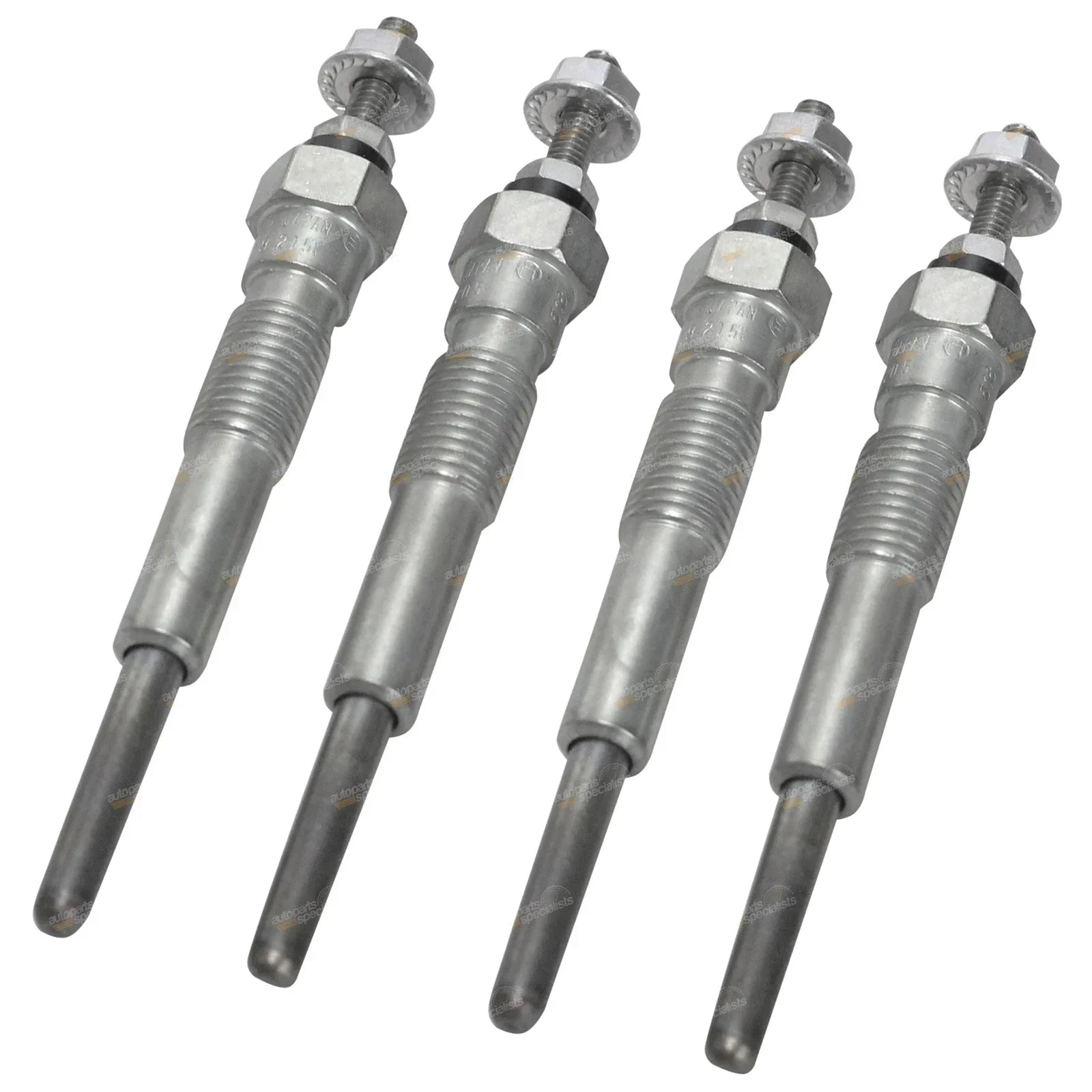 4 x 24V Glow Plugs for Toyota Dyna BU20R 3.0L B Diesel (1979–1982)