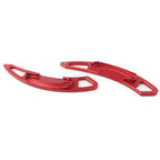 Aluminum Red DSG Paddle Shifters Extensions Trim  For Honda Accord, Acura CDX