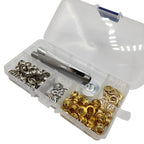 100pcs 6mm Metal Grommet Eyelets for Shoes and Clothing Accessories