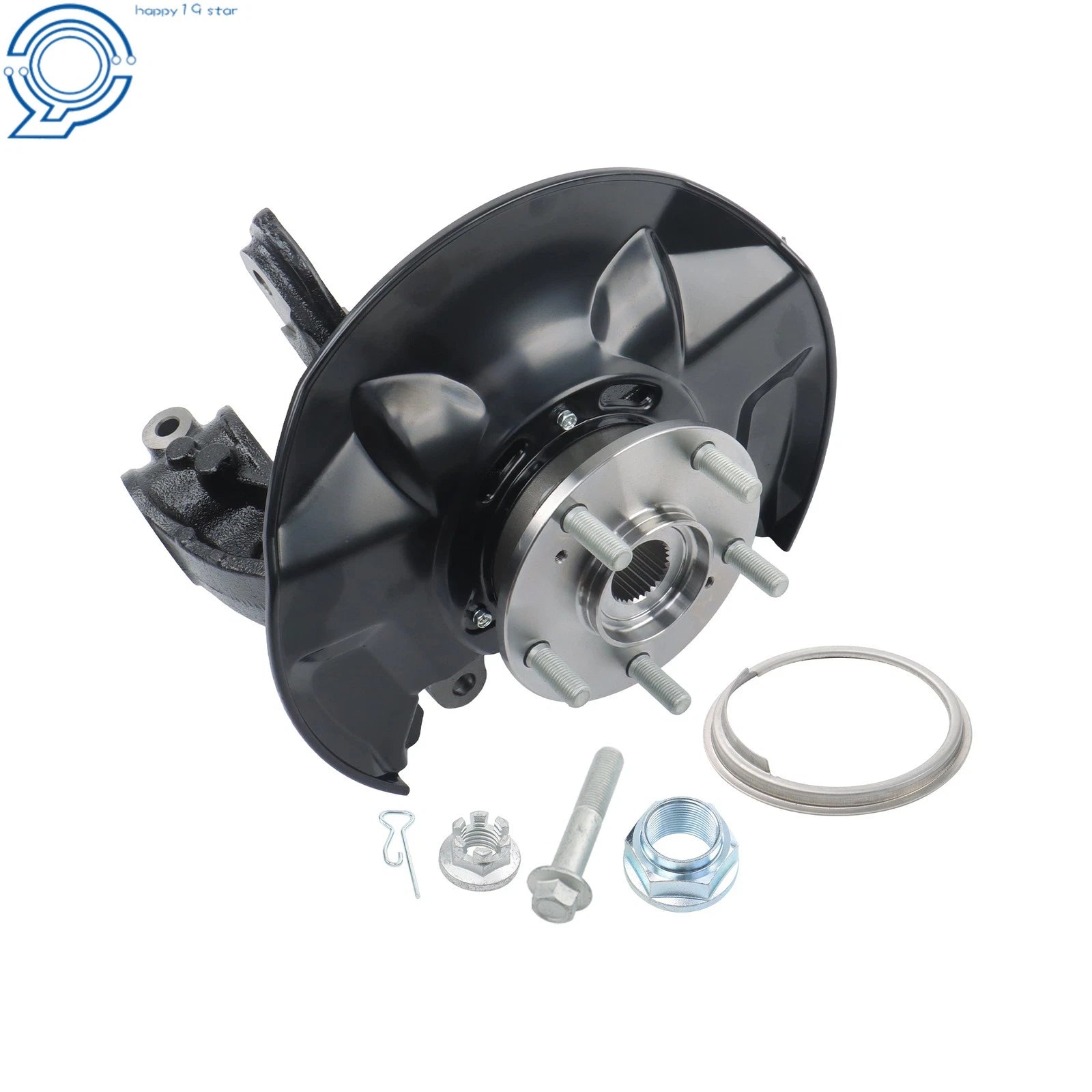 Front Left Steering Knuckle & Wheel Hub Bearing Assembly for Honda Accord (2013–2017)