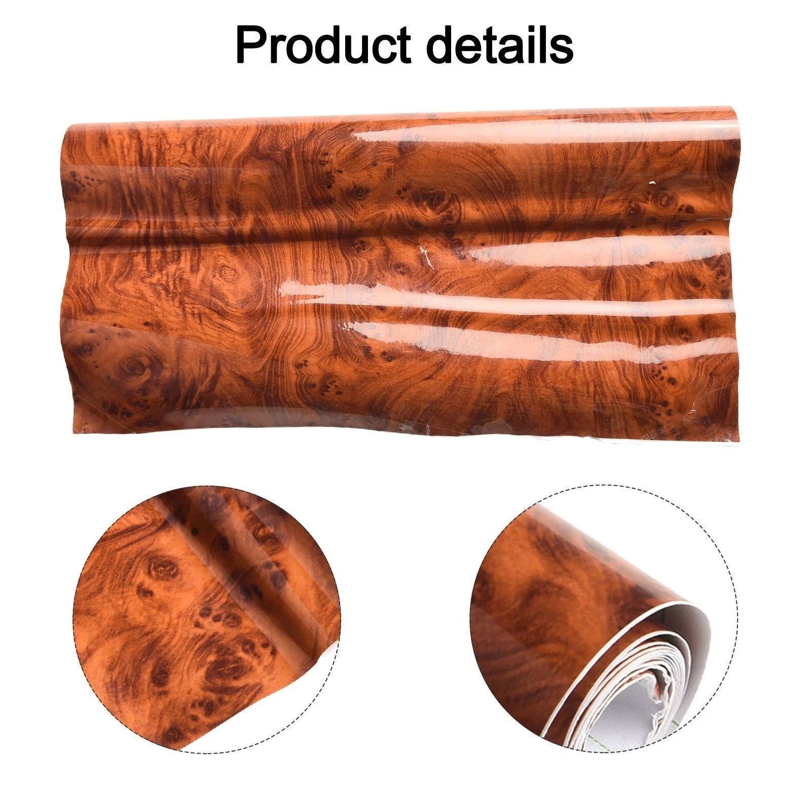 Wood Grain Wrap Film for Car Interior (Universal Fit)
