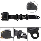 Retractable 3 Point Safety Belt for Jeep Wrangler CJ YJ (1982–1995)