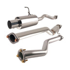 Catback Exhaust System for Honda Civic EX 2001–2005 Stainless Steel