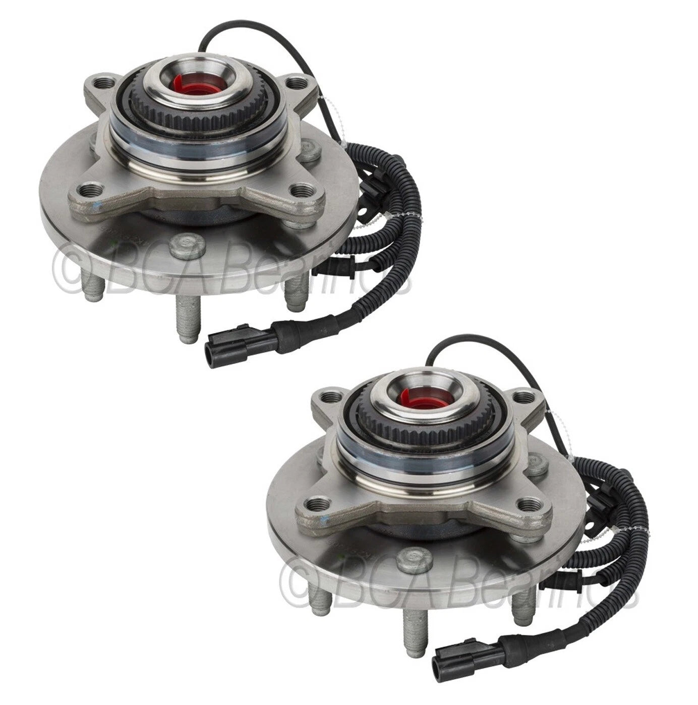 Set of 2 Front Wheel Bearing and Hub Assemblies for Ford F-150 (2004–2023)
