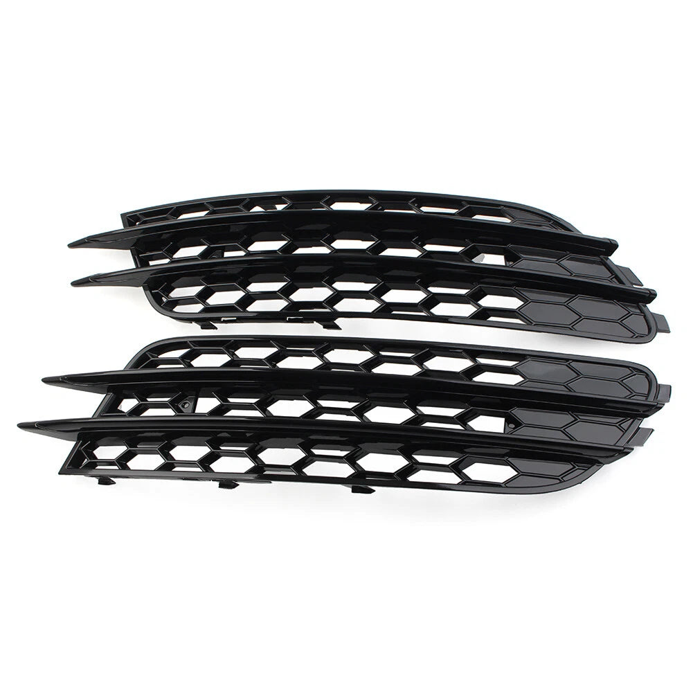 1 Pair Fog Light Grille Cover for Audi A6 C7 (2012–2018)