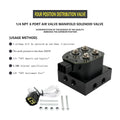 Air Ride Suspension Manifold Solenoid Valve for Universal Truck (12V)