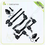 Set of 8 Tie Rod Ends for Nissan Titan, Armada (2004–2023)