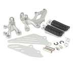 Front Rider Driver Foot Pegs Bracket Set for Kawasaki Ninja ZX14R (2006-2023)