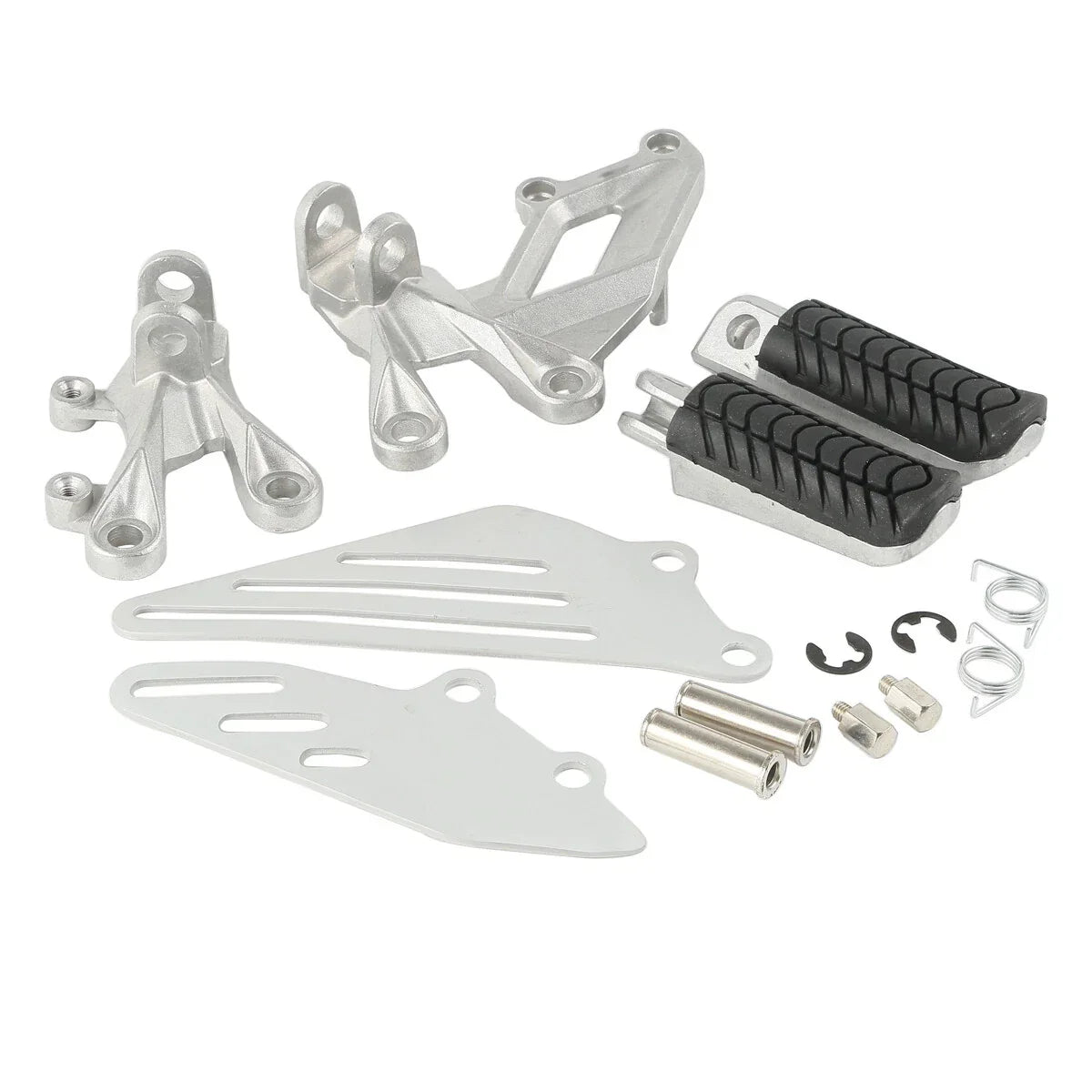 Front Rider Driver Foot Pegs Bracket Set for Kawasaki Ninja ZX14R (2006-2023)