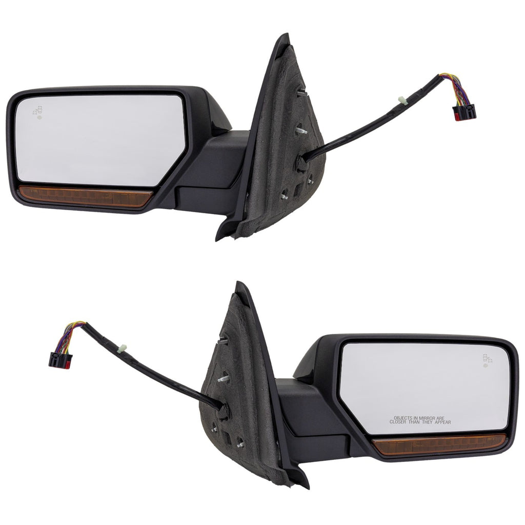Mirrors for Ford Expedition (2015–2017) Driver and Passenger Side